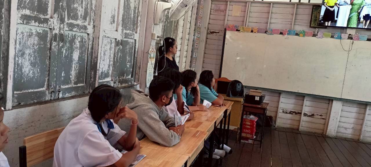 วิทยาลัยเทคนิคปราจีนบุรี เข้าแนะแนวเส้นทางการศึกษาต่อ ให้กับนักเรียนระดับชั้นมัธยมศึกษาปีที่ ๓