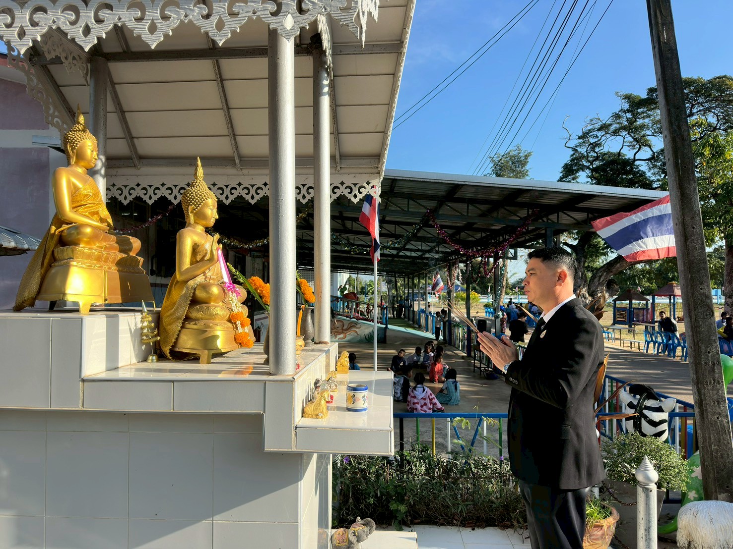 กิจกรรมทำบุญตักบาตร เนื่องในโอกาสวันเริ่มต้นเข้าสู่ปีใหม่ ปีพุทธศักราช ๒๕๖๙ - Image 2