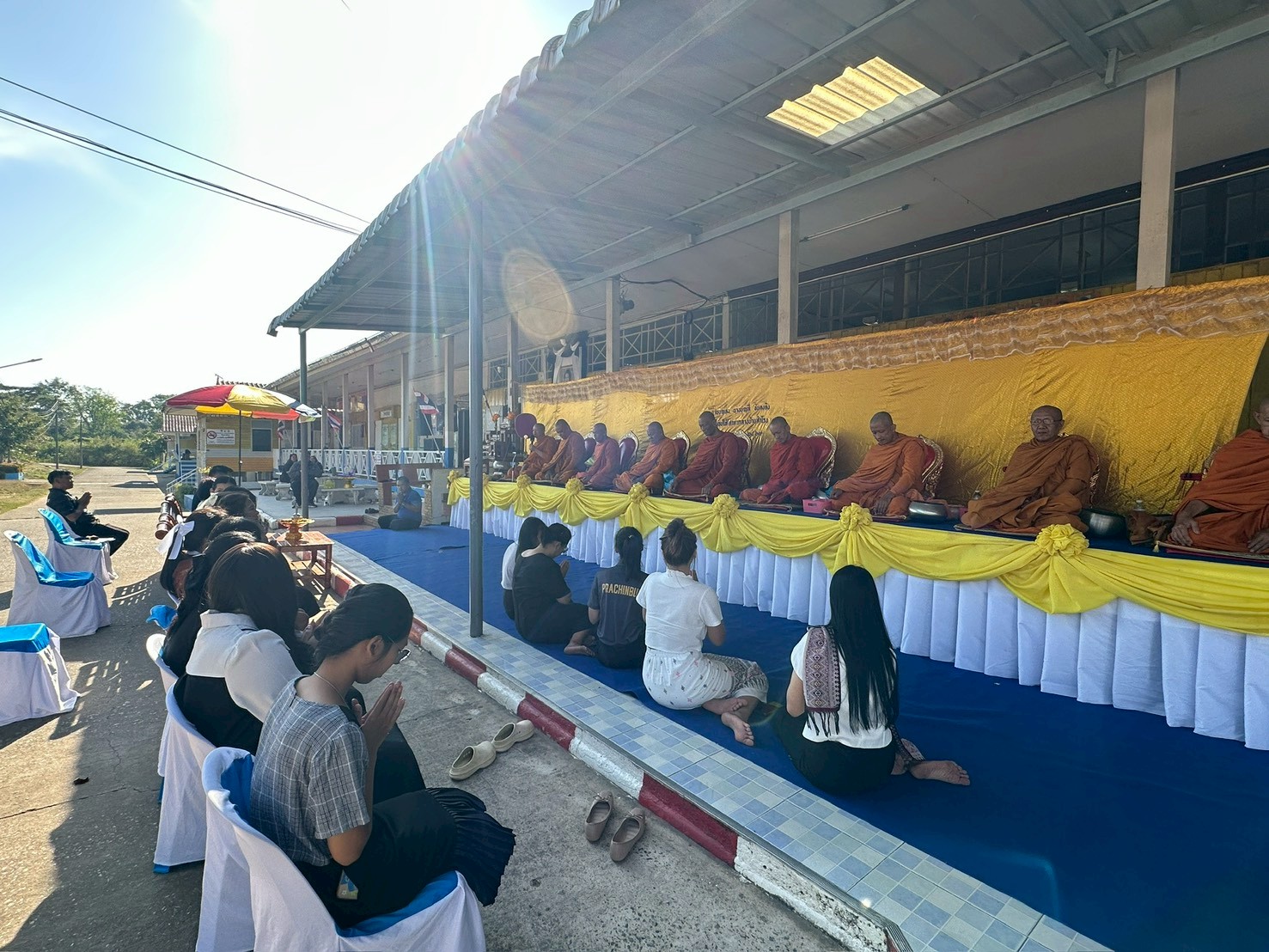 กิจกรรมทำบุญตักบาตร เนื่องในโอกาสวันเริ่มต้นเข้าสู่ปีใหม่ ปีพุทธศักราช ๒๕๖๙ - Image 13