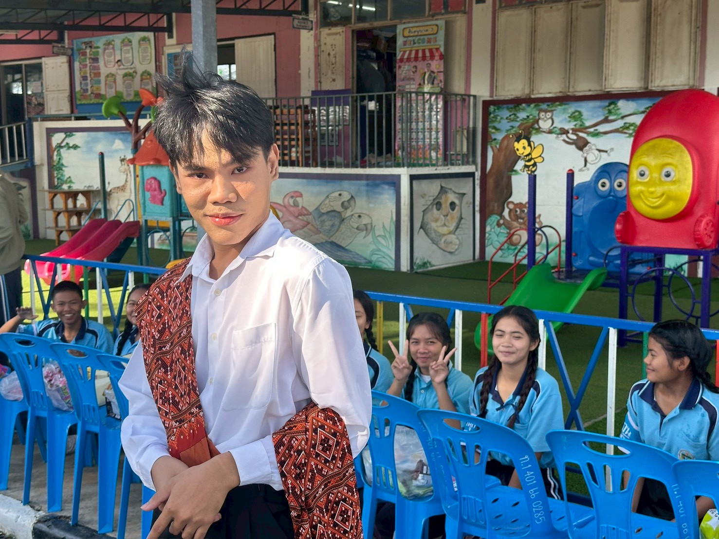 กิจกรรมทำบุญตักบาตร เนื่องในโอกาสวันเริ่มต้นเข้าสู่ปีใหม่ ปีพุทธศักราช ๒๕๖๙ - Image 36