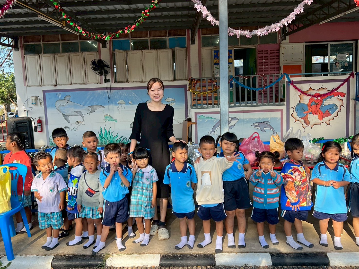 กิจกรรมทำบุญตักบาตร เนื่องในโอกาสวันเริ่มต้นเข้าสู่ปีใหม่ ปีพุทธศักราช ๒๕๖๙ - Image 57